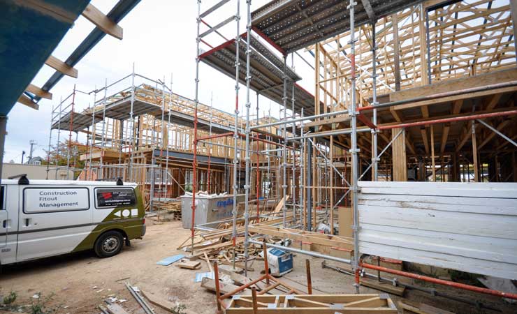 New Build Development on Cross Rd in Highgate