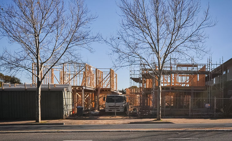 New Build Development on Cross Rd in Highgate